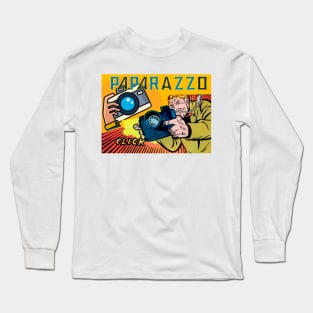 Paparazzo photographer of the stars Long Sleeve T-Shirt